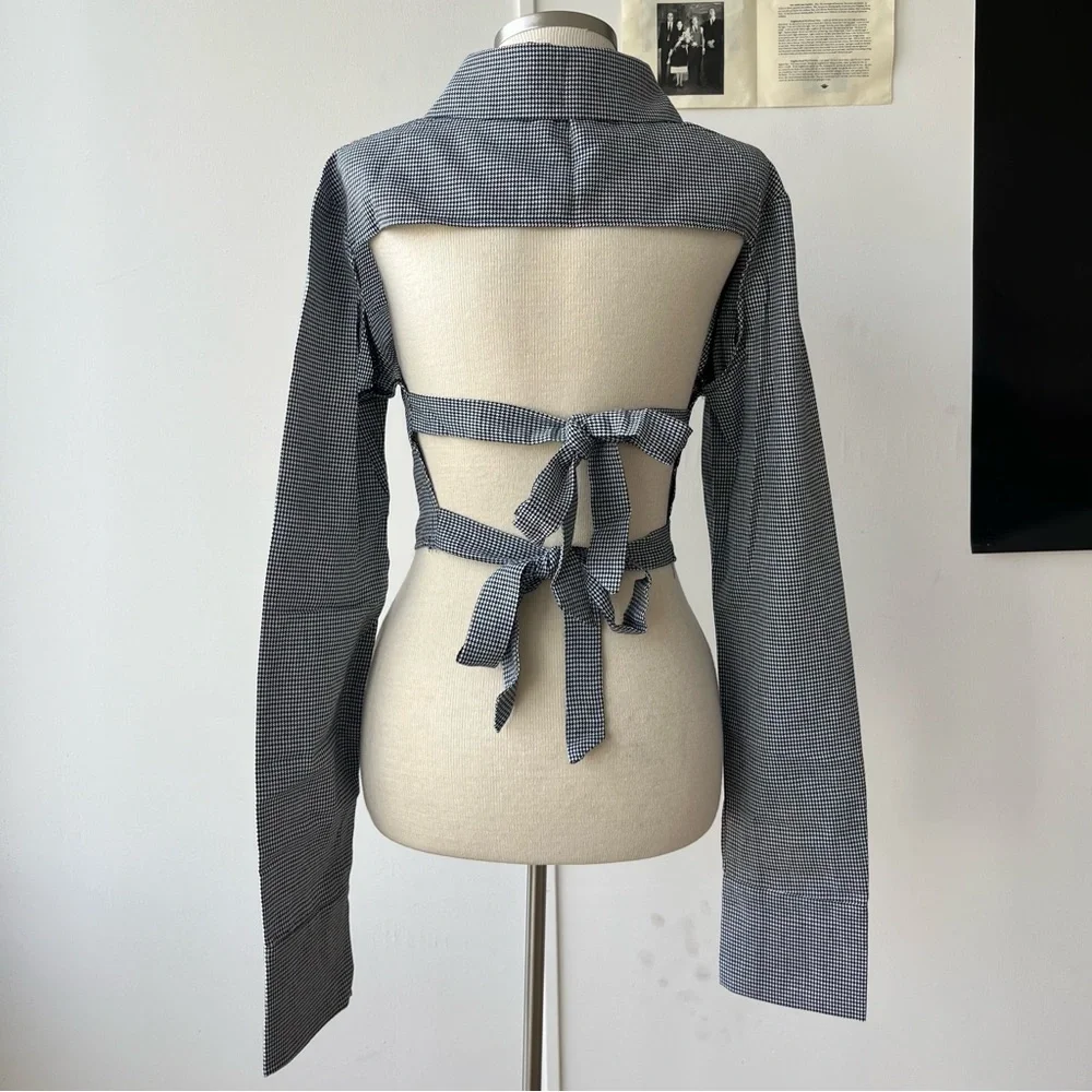 Lioness french kiss houndstooth top - Picture 2 of 3
